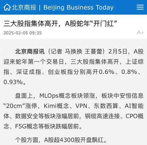 新澳今天晚上9点30一壬二癸和三大指数集体高开与a股三大指数集体高开